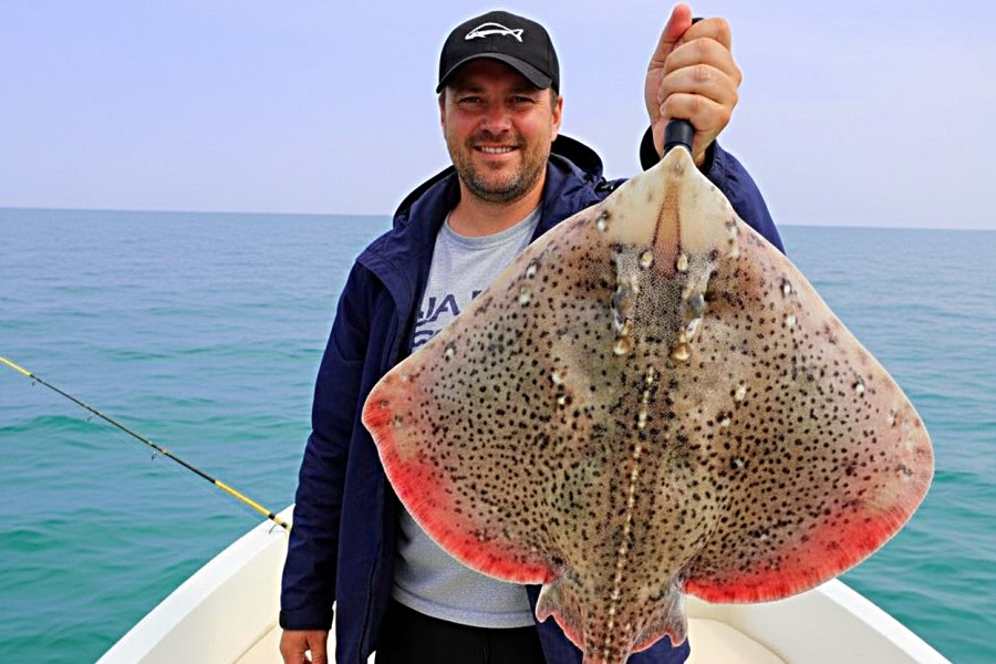 Ловля скатов на Азовском море